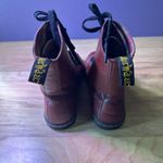 Dr. Martens  Cherry Red Ankle Booties Photo 13
