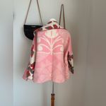 Anthropologie Aztec Pink Cozy Cardigan Sweater, Size Medium Photo 3