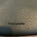 Vince Camuto  Vegan Leather Black And Gray Tote Bag Photo 4