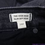 Madewell NEW Petite High-Rise Slim Boyjean in Caton Wash: Ripped-Knee, 28P Photo 15