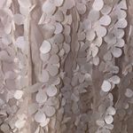 Anthropologie NWT $170  White The Somerset Mini Dress: Floral Appliqué Edition XS Photo 8