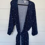 Northstyle Women’s 2X Navy Blue Star Robe Size XXL Photo 0