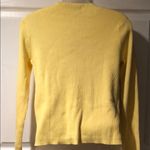 The Limited Twinset 2 Piece Sweater set ribbed Yellow cotton  S Vintage 90’s Photo 7