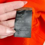 H&M Women's Medium Orange Paris Graphic Sweatshirt Oversized Crewneck Pullover Photo 4