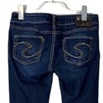 Silver Jeans  Women's November Jegging Jeans Dark Wash Low Rise Size 28/29 Photo 3