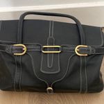 Jimmy Choo Authentic Black Leather Shoulder Bag. Photo 0