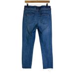 Democracy  Ab Technology Jeans Womens 8 Medium Wash Distressed Frayed Hem Casual Photo 3