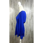 ASOS Women's Royal Blue Long Sleeve Romper Size 2 Casual Chic One-Piece Photo 3