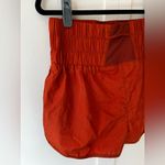 Free People FP Movement NWOT Way Home Russet Orange Women’s Shorts Size Large Photo 9