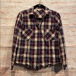 Skies Are Blue Charlene plaid button up  Petites Photo 0