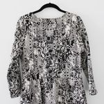 Anthropologie / HD in Paris Textured Faux Wrap Snake Print Dress Photo 10