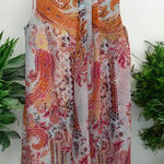 Dress Barn Women’s Paisley Sleeveless Shift Dress Size 8 Photo 0