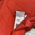 kim rogers  XL tropical oasis coral long sleeve button down lightweight jacket Photo 7