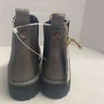 Seven7  Women’s Billie Platform Ankle Booties Size 9 New Gray Slip On NO BOX Photo 8