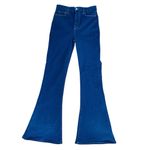 7 For All Mankind Womens Ultra High Rise Skinny Flare Jeans Size 30 Med Wash Photo 8