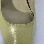 Anne Klein Vintage AK Lime Green Leather Pumps Photo 8