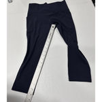 Athleta  Leggings Womens S Salutation Stash Pocket II Capri Blue Athletic Yoga Photo 12