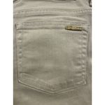 Michael Kors Skinny Jeans Women's Size 10 Beige Cotton Blend Photo 4