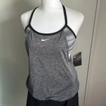 Nike New Women’s  Textured Striped Layered Tankini Swim Athletic Top Photo 6