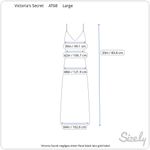 Victoria's Secret Victoria Secret negligee sheer floral black lace gold label Photo 1