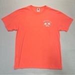 Fruit of the Loom Table Rock Lake Graphic T-shirt coral pink short sleeve humor tee Size Large Photo 9