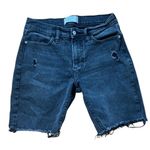 Abercrombie & Fitch Women's Size 29 Black Mid Rise Cutoff Distressed Jean Shorts Photo 0