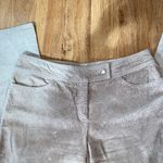 Escada Vintage Tan Wide Leg Corduroys EUC Sz 34 Cotton Stretchy Heart Pockets Photo 49