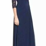 La Femme Ruched Twist Column Formal Gown Plus Size US 20 Photo 4