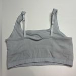 Aerie  light gray sports bra small Photo 2