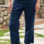 Frank & Eileen KINSALE Navy, Italian Performance Linen  Size 8 Photo 0