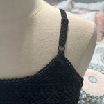 Arizona Jeans Black Crochet Tank Spaghetti Strap Cami Womens XS Photo 11
