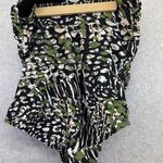 One Piece Beach Party Women's Swimsuit Strapless  Size 22 Animal Print Sweetheart Photo 1