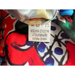 Sai Sankoh Morgana Print Shirt Dress Long Maxi XL Oversized Long Sleeve Blue Photo 7