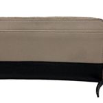 Kate Spade New York Black and Taupe Zip Around Wallet Photo 1