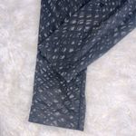 Lululemon Jet Crop (Slim) Pant 25” Color Lace Play Dark Slate Black Size 6 EUC Photo 5