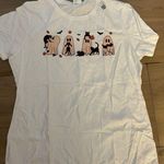 None NEW Black Cats in Cute Ghost Cat Halloween 100% Cotton T-Shirt L Photo 0