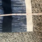 Banana Republic  Blue Striped A Line Skirt Size Small Photo 41