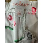 Colsie Preppy Coquette White Cherry Butterfly Sleep Shorts Size Large Photo 3