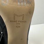 Marc Fisher  Ankle Boots Booties Womens Size 9.5 Black Leather‎ Heeled Photo 8