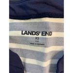 Lands' End Swim Cover Dress Blue Striped‎ XS 2 Photo 4