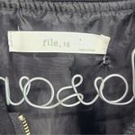 File. 16 Black Full Zip‎ Up Jacket Size Medium Black Photo 3