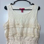 Ultra Pink Up by Beige Lace Dress Size L NWT Photo 1