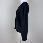 The Limited Y2K  Top Womens Large Black Lace Trim V-Neck Whimsigoth Goth Preppy L Photo 6