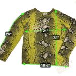 Equipment  Femme Cashmere Sloane Diamondback Python Sweater Blazing Yellow Size M Photo 6