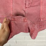 Old Navy Washed Red Relaxed Cargo Shorts Size S Photo 6