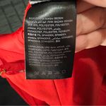 Naven Bebe x Elegant Red Strapless Sweetheart Front Slits Jumpsuit Photo 8