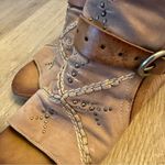 Miz Mooz Caitlin Ankle Leather Booties Peep toe shoes in Rose size 37/6.5-7 Photo 6