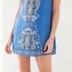 Ecote Blue Tribal Dress Photo 0