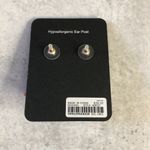 J.Crew  Beaded Tassel Stud Earrings Authentic Red NEW Photo 2