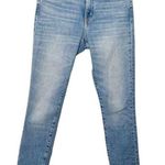 SLVRLAKE Lou Lou Skinny Jeans Catalina Wash Cropped Mid Rise Women’s Size 25 Blue Photo 0